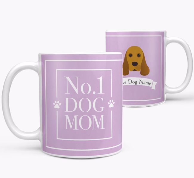 Personalised 'No.1 Mom' Mug from your {breedFullName}